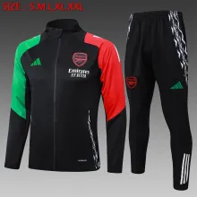 24/25 Arsenal Black Jacket Tracksuit 1:1 Quality