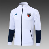 24/25  Sao Paulo White Jacket Tracksuit 1:1 Quality