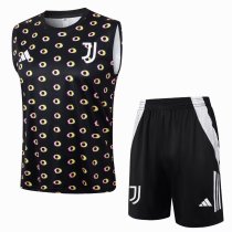 24/25 Juventus  Black 1:1 Quality Training Vest（A-Set）