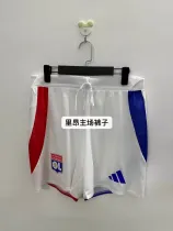 24/25  Lyonnais Home player 1:1 Quality Shorts