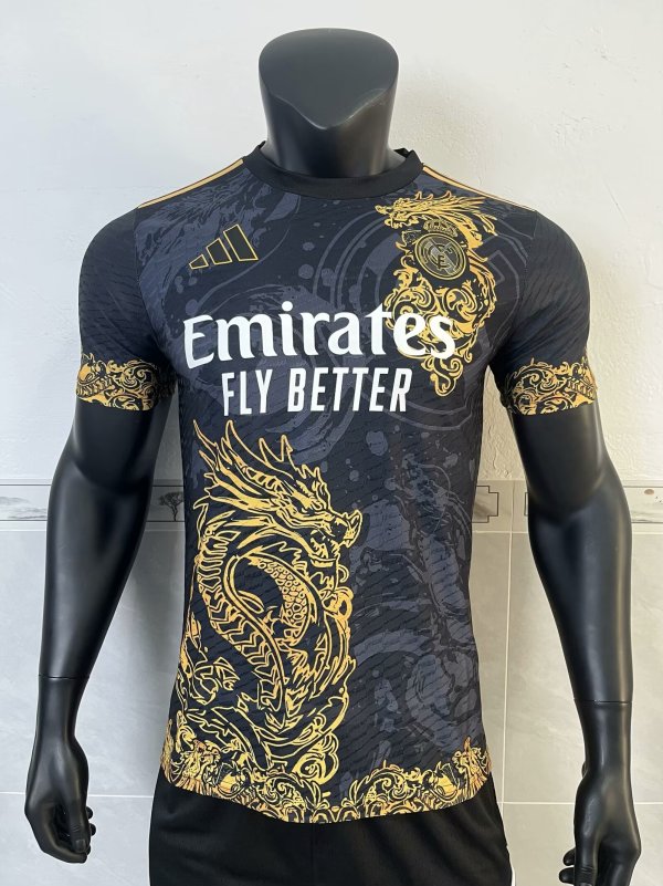 24/25 Real Madrid  Special Edition Black  Player 1:1 Quality Soccer Jersey