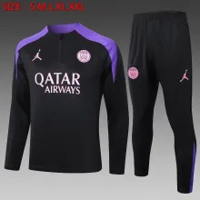 24/25 Paris Black 1:1 Quality Training Jersey