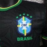 24/25 Brazil   Special  Edition Black Player  1:1 Quality Soccer Jersey