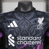 24/25 Liverpool  Special Edition Black Purple Player 1:1 Quality Soccer Jersey
