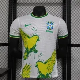 24/25 Brazil   Special  Edition White Player  1:1 Quality Soccer Jersey