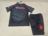 24/25 Benfica Away Black Kids Kits 1:1 Quality Soccer Jersey