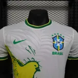24/25 Brazil   Special  Edition White Player  1:1 Quality Soccer Jersey
