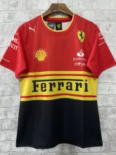 F1 racing suit T-shirt 2024 Ferrari Edition new  McLaren team short sleeved round neck casual shirt 1:1 Quality F1 Jerseys