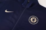 24/25 Chelsea Blue Training Tracksuit 1:1 Quality Training Jersey