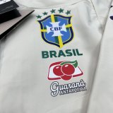 24/25 Brazil White Windbreaker