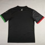 24/25  Palestine Black Flower  Fans 1:1 Quality Soccer Jersey