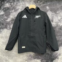 24/25 Arsenal Black Windbreaker