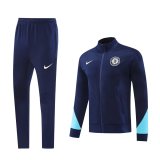 24/25 Chelsea Blue Training Tracksuit 1:1 Quality Training Jersey