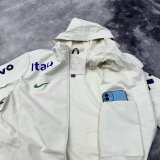 24/25 Brazil White Windbreaker