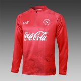 24/25 Napoli Training  Red and Black 1:1 Quality Training Jersey