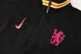 24/25   Chelsea Training Tracksuit Black 1:1  Quality Training Jersey