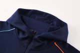 24/25  Marseille Jacket Tracksuit Blue Hoodie 1:1 Quality