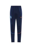 24/25  Marseille Jacket Tracksuit Blue Hoodie 1:1 Quality