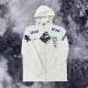 25/25 Brazil White Windbreaker
