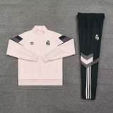 24/25  Real Madrid Light Pink Training Tracksuit 1:1 Quality Training Jersey