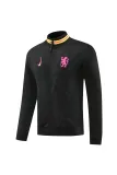 24/25   Chelsea Training Tracksuit Black 1:1  Quality Training Jersey