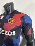 24/25  Manchester United Training Clothes Player 1:1 Quality Soccer Jersey
