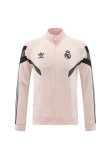 24/25  Real Madrid Light Pink Training Tracksuit 1:1 Quality Training Jersey