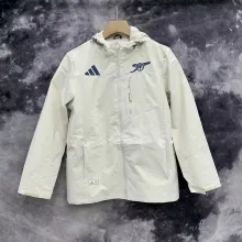 24/25 Arsenal White Windbreaker