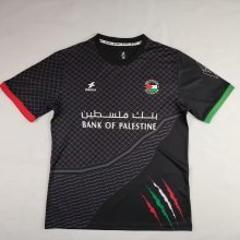 24/25  Palestine Black Flower  Fans 1:1 Quality Soccer Jersey