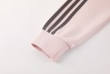 24/25  Real Madrid Light Pink Training Tracksuit 1:1 Quality Training Jersey