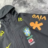24/25 Brazil Black Windbreaker