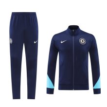 24/25 Chelsea Blue Training Tracksuit 1:1 Quality Training Jersey