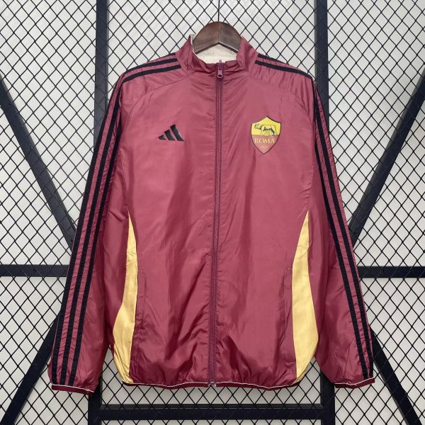 24/25 AS Roma Double Sided  Windbreaker