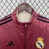 24/25 Real Madrid Double Sided  Windbreaker