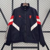 24/25  Manchester United Black  Windbreaker