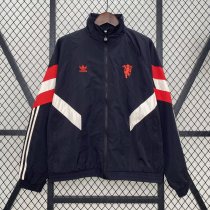 24/25  Manchester United Black  Windbreaker
