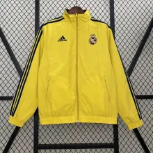 24/25 Real Madrid Double Sided silicone Windbreaker