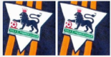 1997/1998 Newcastle Away  Fans 1:1 Quality Retro Soccer Jersey
