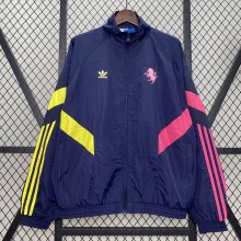 24/25 Juventus Blue Windbreaker