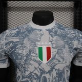 24/25  Italy Special Edition  White  Player 1:1 Quality Soccer Jersey