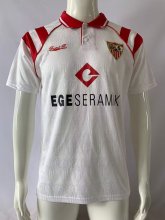 1992/1993 Sevilla FC Home White Fans Retro 1:1 Quality Soccer Jersey