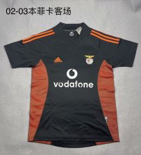 2002/2003 SL Benfica  Away Fans Retro  1:1 Quality Soccer Jersey