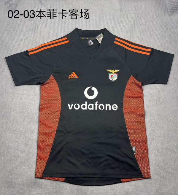 2002/2003 SL Benfica  Away Fans Retro  1:1 Quality Soccer Jersey