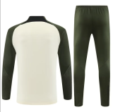 23/24 Barcelona Training Suit Beige 1:1 Quality Training Jersey