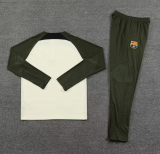 23/24 Barcelona Training Suit Beige 1:1 Quality Training Jersey