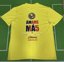 24/25   Club  America  Leisure  Yellow  Fans 1:1 Quality Soccer Jersey