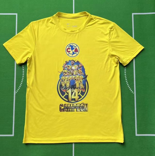 24/25 Club America Special Edition Yellow Fans 1:1 Quality Soccer Jersey