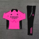 24/25  Real Madrid  Rose Red 1:1 Quality Training Jersey