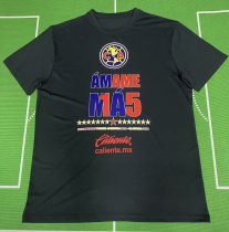 24/25   Club  America  Leisure  Black  Fans 1:1 Quality Soccer Jersey