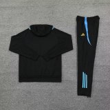 24/25 Argentina Hooded long sleeved Black 1:1 Training suit